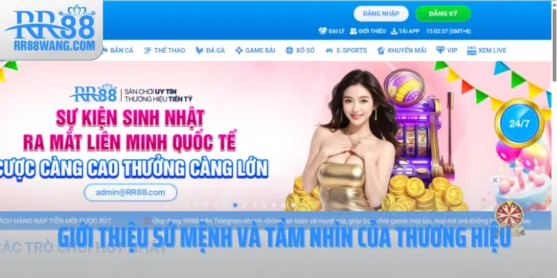 Giới thiệu RR88 về sứ mệnh và tầm nhìn Giới thiệu RR88 về sứ mệnh và tầm nhìn